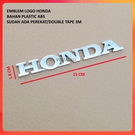 Honda Emblem 3D ABS Plastic Material Honda Jazz Brio Mobilio Civic Stream City Car Emblem