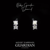 Midget Earrings : Baby Guardian Diamond