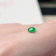 冰種正陽綠翡翠蛋面 | 戒面 | 裸石 | 天然緬甸玉A貨翡翠 | 送禮