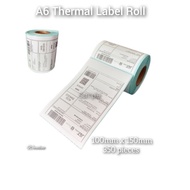 A6 Thermal Paper Roll Airway Bill Label/Sticker 350pcs