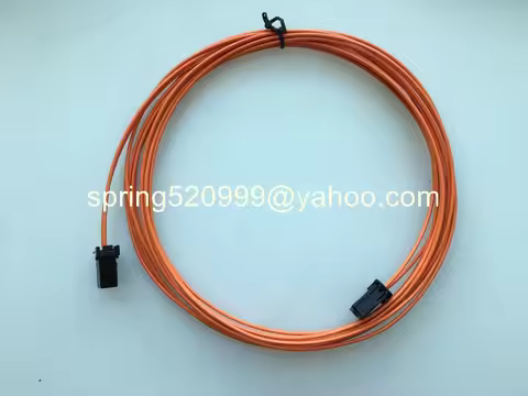 Free shipping optical fiber cable most cable 400CM for BMW AU-DI AMP Bluetooth car GPS car fiber cab