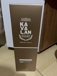 Kavalan 台灣單一純麥威士忌 噶瑪蘭No. 1  40%alc