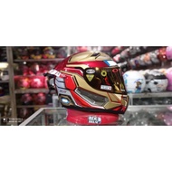 Helm KYT full face K2 rider iron man original helm modip paket ganteng