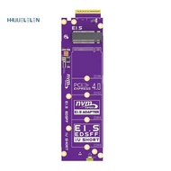 M. 2 NVMe to E1. S Adapter with PCIe 4.0 X4(64Gbps), 2230-2280 SSD to EDSFF E1. S Converter, Hot Swa