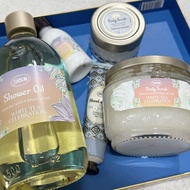 Sabon 禮盒裝 white tea 白茶 shower oil 磨砂 handcream