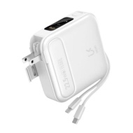 UKIKIพาวเวอร์แบงค์ (15000mAh, สีขาว) รุ่น KP15AC-01