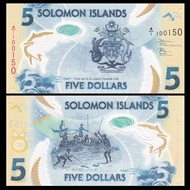 Solomon Islands 2019 5 Dollars UNC (P-38)