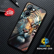 HP REALME C33 Case REALME C33 Kaisarcasehp [Tiger] Casing Aesthetic Kesinghp Anime Character Casingh
