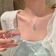 【尚彩*美妆旗舰店】 项链Necklace冰透纯欲小葫芦吊坠项链女新中式轻奢高级感配饰锁骨链 【0604Wa8nS4xyW】