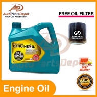 Perodua Fully Synthetic Engine Oil  0W-20 3L - Perodua Axia