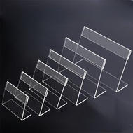 Acrylic Table Sign 6x4 8x5 9x6 15x10 Product Signs Plastic Name