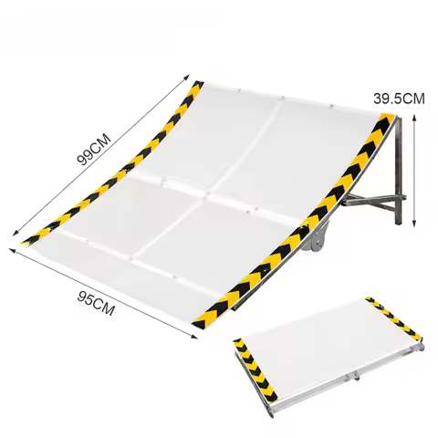RC Nylon Board Slope Folding Jumping Platform for 1/10 1/8 1/7 RC Model Car Off-road Racing Buggy Mo