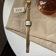 IEKE Clearance Retro Orphan Watch Simple Niche Light Luxury High-end Quartz Watch Student Examinatio