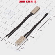 [5 Pieces]- KSD9700-90NC Thermal Fuse, Thermal Relay 250VAC 5A 90 Degree Celsius Normally Closed NC 