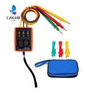 LAKAM Phase Rotation Tester, LED Indicator Buzzer Phase Sequence Meter, Professional SM852B Portable