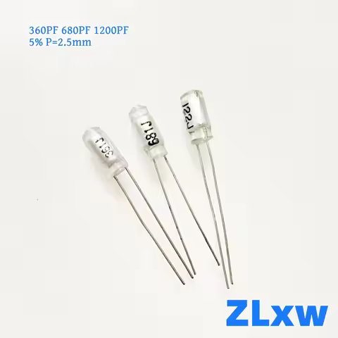 5PCS 27PF-0.01UF 5%polystyrene film capacitor 240PF 330P 360PF 391 470P 510p 561 680PF 720P 1200P 15