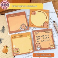 Capybara brown bear Note 50 sheets thick Note paper