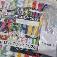 嵐 ARASHI WE ARE ARASHI 演唱會周邊 購物袋及手燈