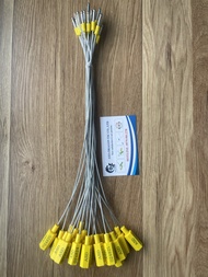 Combo 30 cái dây / seal / cáp / khóa niêm phong chì bấm (dài 36cm) dùng niêm cửa xe tải cửa kho cont