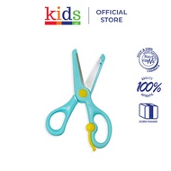 I Heart Art Kiddie Scissors With Help System 5 Inches 13cm Teal Blue - Kids Ink