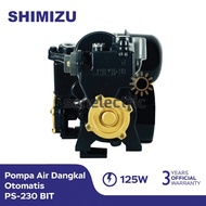 new Shimizu PS-230 Pompa Air Dangkal (125 W) Daya Hisap 9 Meter