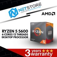 AMD RYZEN 5 5600 6 CORES 12 THREADS DESKTOP PROCESSOR - 100-100000927BOX