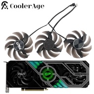 For Palit GeForce RTX 3070 3080 3060Ti 3070Ti 3080Ti Video Card Fan 82MM TH8015S2H-PC001 Graphics Ca