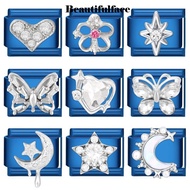 Personalization Love ROME ITALY Psycho Italian Charm Link fit 9mm Stainless Steel Making DIY Jewelry