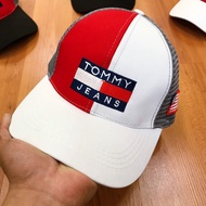 Mũ Kết Nam Nữ Phối Lưới ( Màu Trắng)