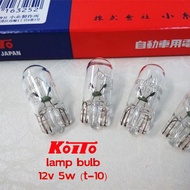 T10 Halogen Koito Dimmer Bulb Genuine Made In Japan 2 Bulbs