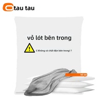 OTAUTAU Vỏ Gối Bằng Vải Lanh Cotton Cho Giường Sofa Đôi Hình Vuông Beanbag Chaise Lounge Ghế Tựa Có
