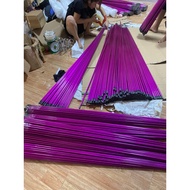 - Purple carbon slats to make kites 85cm- 1m1 & 1m25 & 1m4