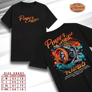 POWER ENGINE TURBO Diesel Power Engine Machine Turbo Diesel Racing Car Shirt JDM Squid Land Automoti