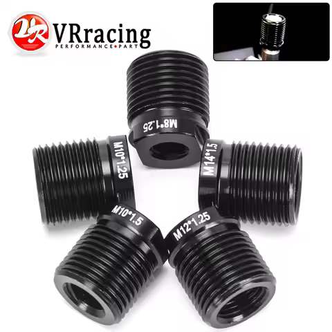 Aluminum Shift Knob Adapter With inside thread M8x1.25/M10x1.25/M10x1.5/M12x1.25/M14x1.5 Shift Knob 