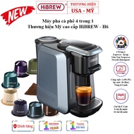 [Imported] 4 in 1 Espresso Coffee Maker, HiBREW Capsules American Brand H6 -