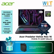 Acer Predator Helios Neo 16 PHN16-71-52M7 /Intel Core i5-13500HX/8GB-32GB RAM/512GB SSD/16" WUXGA IPS/RTX4060/W11/2 YRS