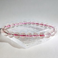 草莓晶 士多啤梨晶 俄羅斯 8mm 手串 天然水晶