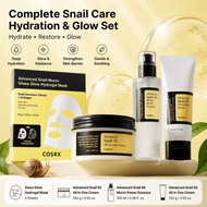 【MY Ready】COSRX Snail Set - Advanced Snail 96 Mucin Power Essence (100ml) + Hydrating Snail Mucin Cr