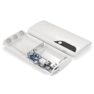 DIY กรณีแบตเตอรี่แบตสำรอง5X18650 Mobile Power Supply Shell ชุดจอแสดงผลดิจิตอลที่เสียบ USB สองช่องชาร์จชาร์จโทรศัพท์มือถือ