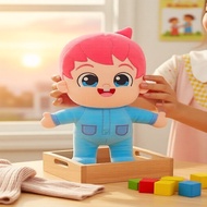 Gentle Sleep Companion: Cuddly Bebe Bin Plush Doll for 3-Year-Old Babies  Teman Tidur Lembut: Anak P