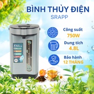 Srapp thermos, large capacity 4.8L, capacity 750W, boils water to keep heat 24H,