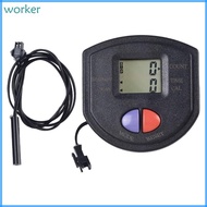 Wor* Stepper Counter Abdominal Wheel Counter LCD Display Monitor Step Machine Counter