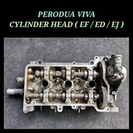 🇯🇵🇯🇵 Cylinder Head / Kepala Silinder Perodua Viva EJ 1000CC / ED 850CC / EF 660CC / Cylinder Head / 