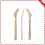 [leipupa] Guitar Neck Maple Wood 24 Fret Electric String Neck Banana Headstock for Custom Electric G