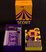 桌遊收納 Scout 桌遊 Boardgame 有黃/黑/藍/白色全新
