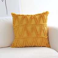 Pillow Cover 60cm Pillow Case Plush Velvet 60X60cm Cushion Cover Minimalist Design