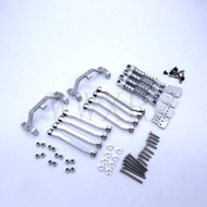 Metal Chassis Pull Rods Suspension Link Mount Shock Absorber for MN D90 D91 D99 MS 1/12 RC Car Upgra