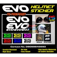 【Hot Sale】EVO HELMET STICKER DECALS