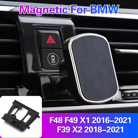 Magnetic Holder for Your Mobile Phone Car Goods for BMW F48 F49 X1 2016-2021 F39 X2 2018-2021 Magnet