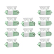 10Bags Soft Thick Disposable Towel Facial Cleansing Cotton Tissue Wet Dry Wipes Makeup Remover Towel